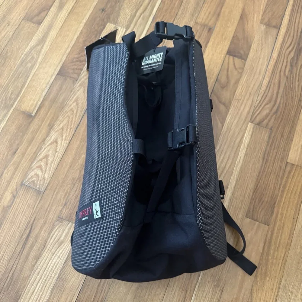 Osprey Heritage Scarab 30L Black and White Grid One Size Backpack Everyday